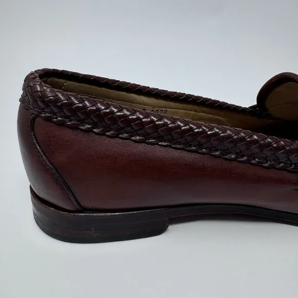 Allen Edmonds Maxfield Mens Tassel Loafers Chili 47716 Size 11.5 E