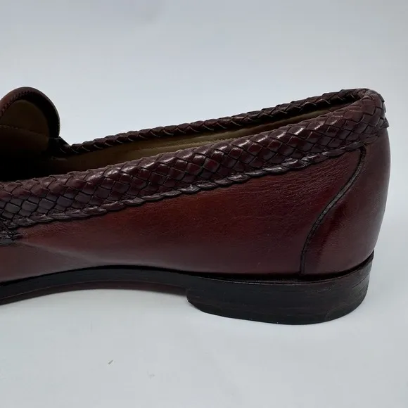 Allen Edmonds Maxfield Mens Tassel Loafers Chili 47716 Size 11.5 E