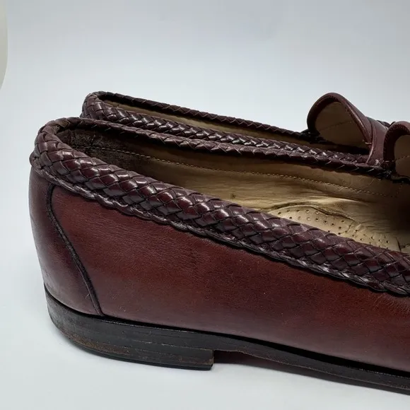 Allen Edmonds Maxfield Mens Tassel Loafers Chili 47716 Size 11.5 E