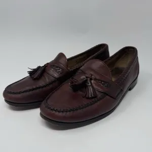 Allen Edmonds Maxfield Mens Tassel Loafers Chili 47716 Size 11.5 E