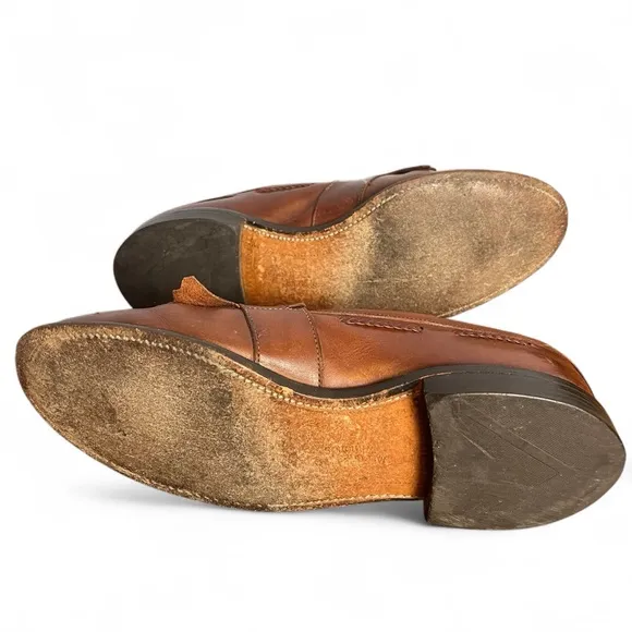 Allen Edmonds - Men’s Cody Tassel Fringe Kiltie Loafers Brown - Sz. 10.5 D