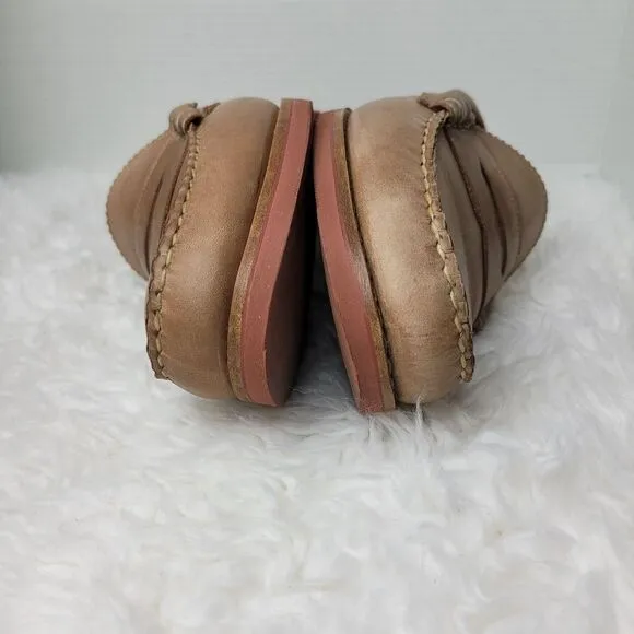 Allen Edmonds Sedona Mens Size 11 Penny Loafers  Distressed Brown Vibram Sole