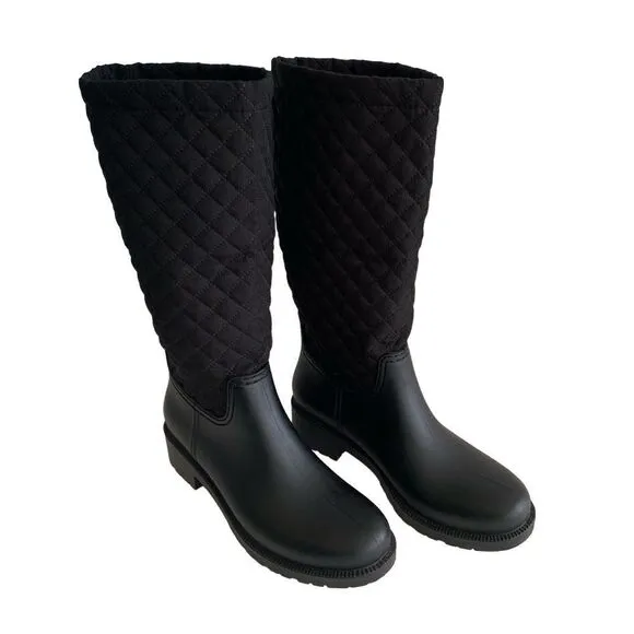 Andrea Quilted Rainboot Size 6