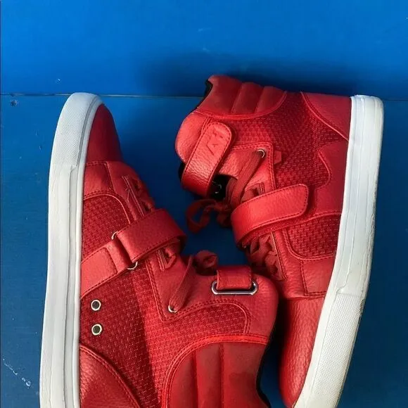 Android Homme Propulsion Red Mens Fashion Designer Sneakers Size 10