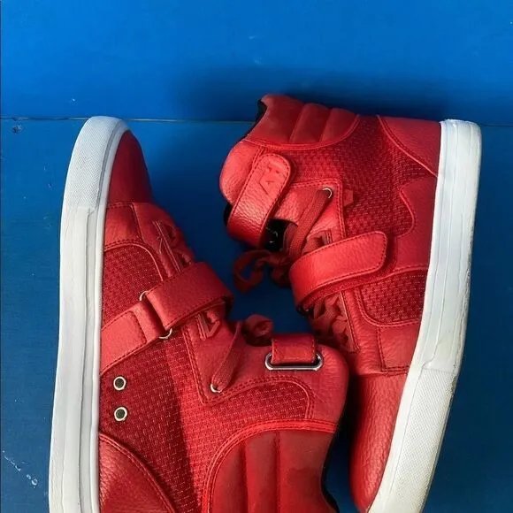 Android Homme Propulsion Red Mens Fashion Designer Sneakers Size 10