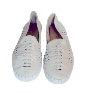 ANTHRO Silent D Howard soft leather comfort flat loafers sz 39