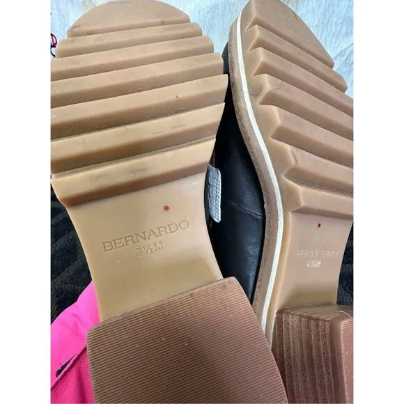Anthropologie Bernardo Selma Heeled Loafers