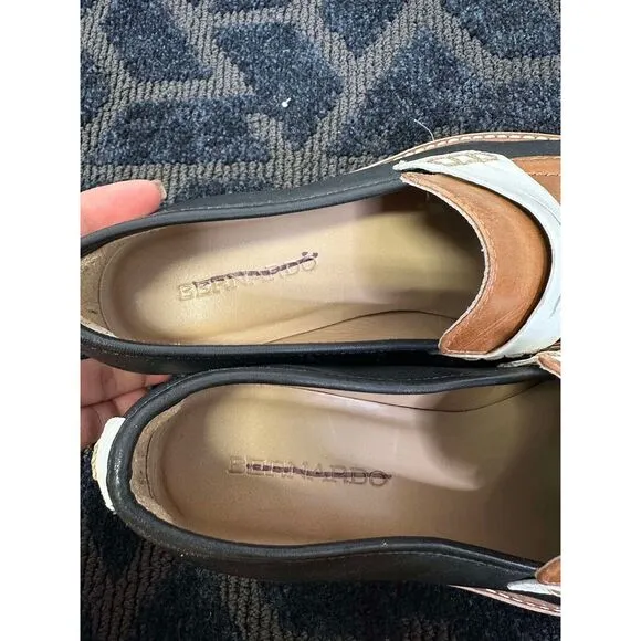 Anthropologie Bernardo Selma Heeled Loafers