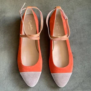 Anthropologie Seychelles Just The Beginning Colorblock Flats Women's Size 10