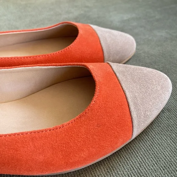 Anthropologie Seychelles Just The Beginning Colorblock Flats Women's Size 10