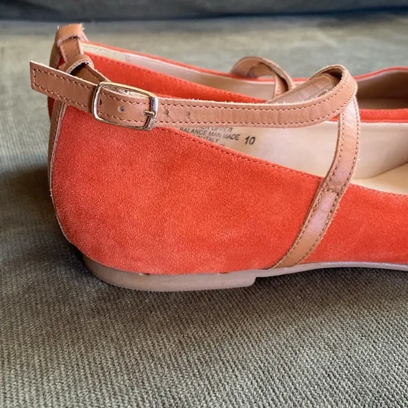 Anthropologie Seychelles Just The Beginning Colorblock Flats Women's Size 10