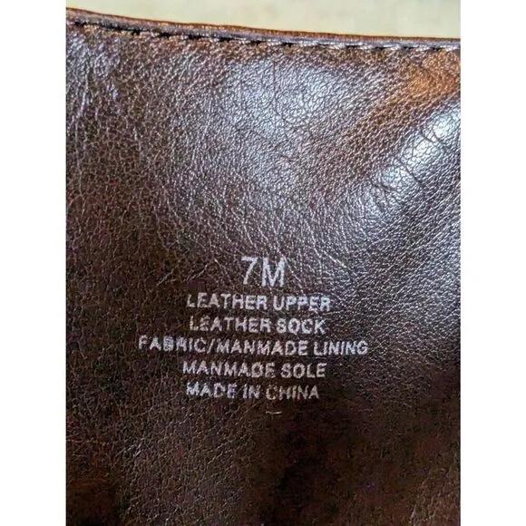 Antonio Melanie leather boots. Size 7 in excellent condition