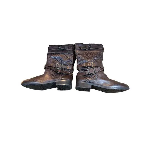 Antonio Melanie leather boots. Size 7 in excellent condition