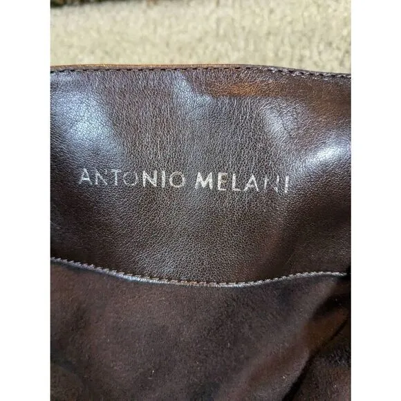 Antonio Melanie leather boots. Size 7 in excellent condition