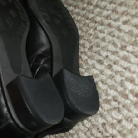 Aquatalia black made in Italy boots 5m