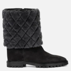 🌹AQUATALIA🌹 Casandra Waterproof Suede Shearling Boots Size: 6