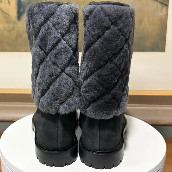 🌹AQUATALIA🌹 Casandra Waterproof Suede Shearling Boots Size: 6