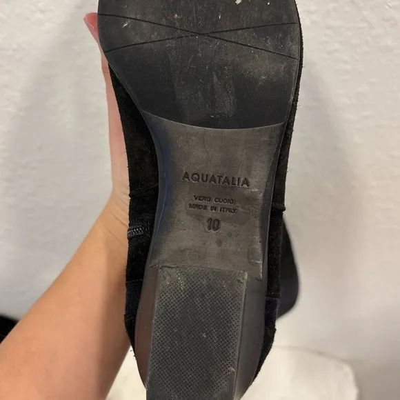 Aquatalia Ricarda weatherproof suede boots