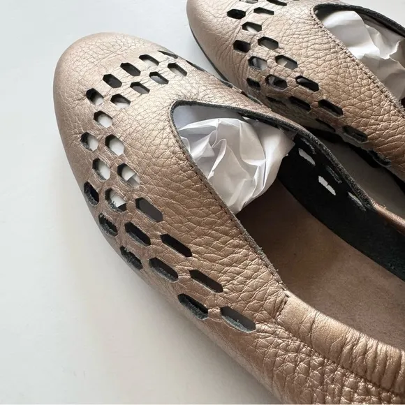 Arche Drick Slip Ons Metallic Flats 39