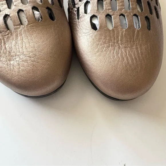 Arche Drick Slip Ons Metallic Flats 39