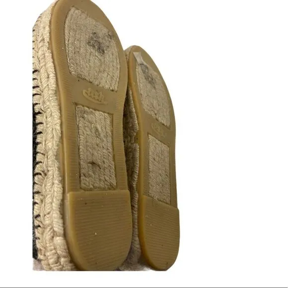 Ash XEM Espadrilles Black &amp; Piombo Sz 38