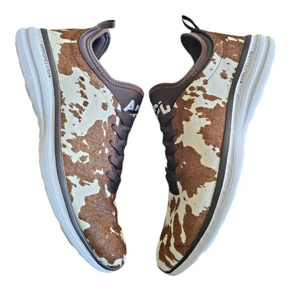 Athletic Propulsion Labs APL Iconic Calf Hair Phantom Sneakers 9.5
