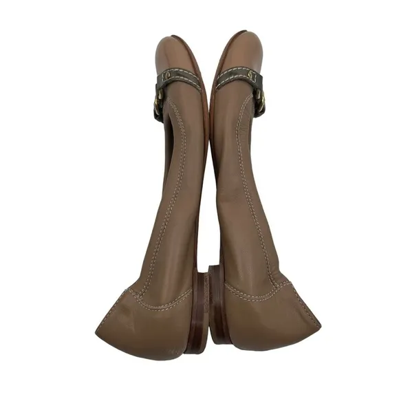 Attilio Giusti Leombruni AGL Monika Cap Toe Ballet Flats Size 36 Women's