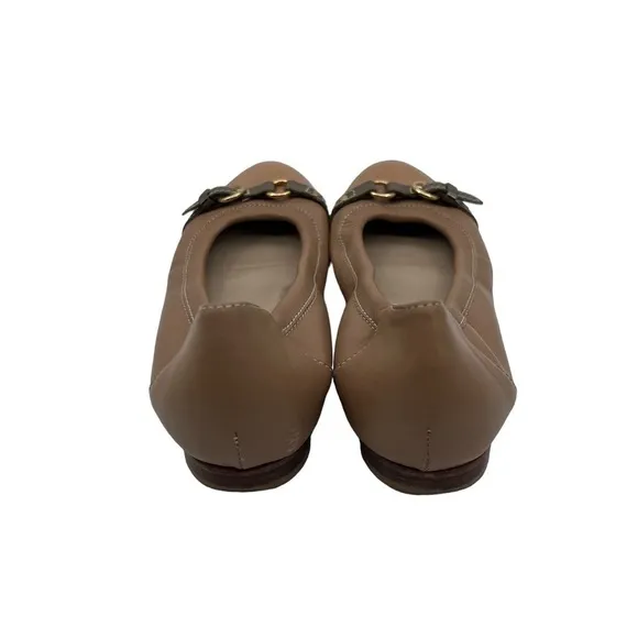 Attilio Giusti Leombruni AGL Monika Cap Toe Ballet Flats Size 36 Women's