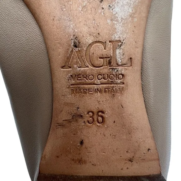Attilio Giusti Leombruni AGL Monika Cap Toe Ballet Flats Size 36 Women's