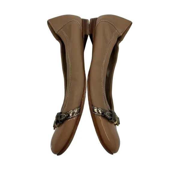 Attilio Giusti Leombruni AGL Monika Cap Toe Ballet Flats Size 36 Women's