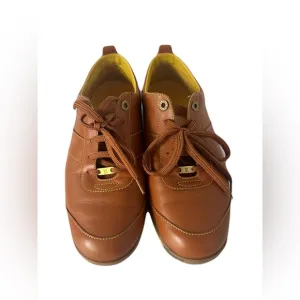 Authentic Louis Vuitton Mens Brown Sneakers SZ 8  Box, Dustbag &amp; Extra Laces