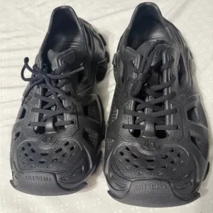 Balenciaga Black Sneakers Lightweight Mesh Design