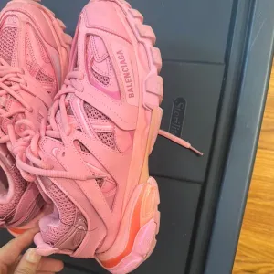 Balenciaga Pink Sneakers with Chunky Sole