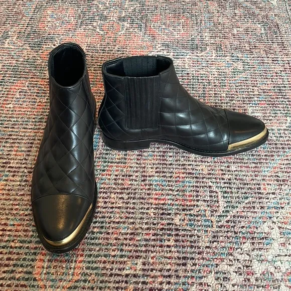Balmain Quilted Boots size 9.5