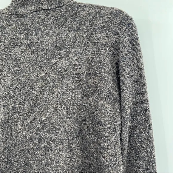Barefoot Dreams Bamboo Cozychic Lite Calypso Wrap Cardigan 436 Gray Sweater