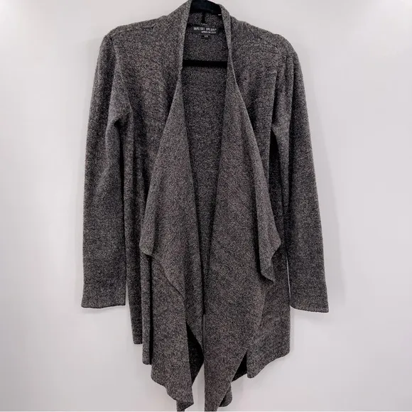 Barefoot Dreams Bamboo Cozychic Lite Calypso Wrap Cardigan 436 Gray Sweater