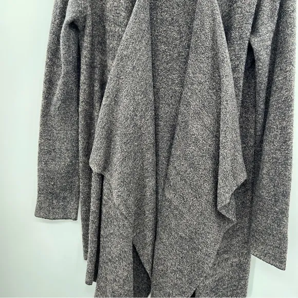 Barefoot Dreams Bamboo Cozychic Lite Calypso Wrap Cardigan 436 Gray Sweater