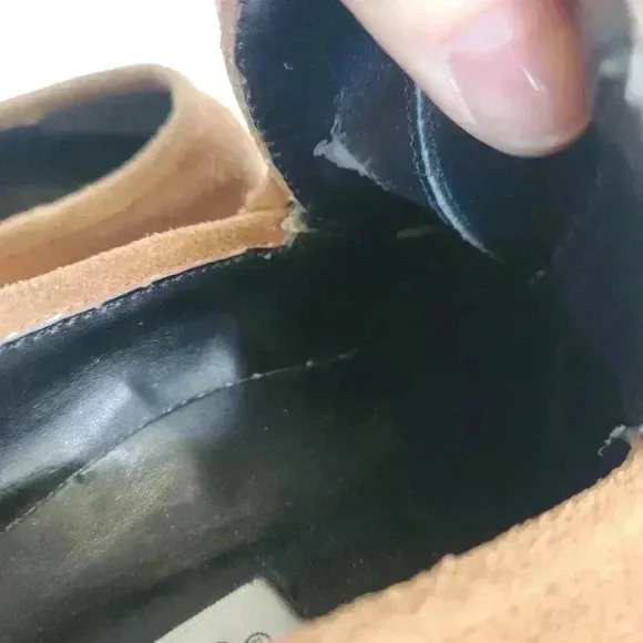 Bernardo Billy brown suede loafers