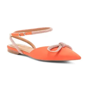 BIBI LOU Ankle Strap Evening Flats