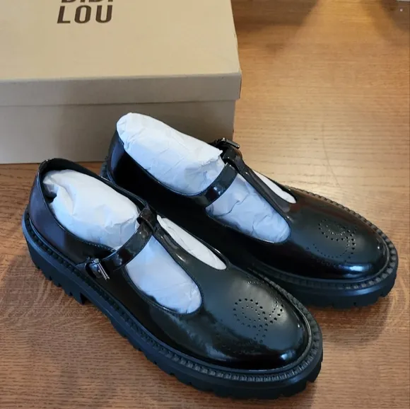 Bibi Lou Cathy Flats - black
