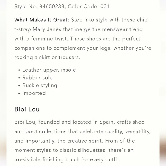 Bibi Lou Cathy Flats - black