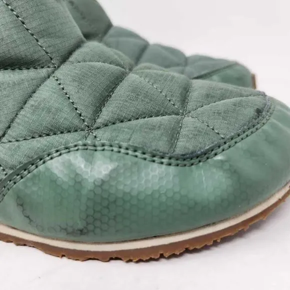 Big kids 4 Teva Reember Mid teal quilted boots shoes