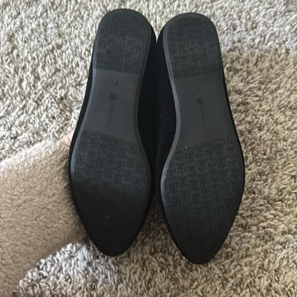 Birdies 7 The Heron Black Velvet Loafers