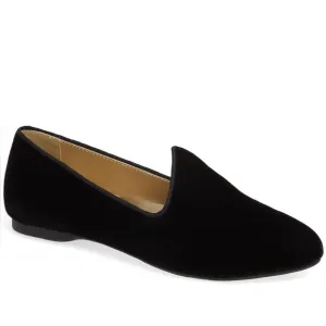 Birdies 7 The Heron Black Velvet Loafers