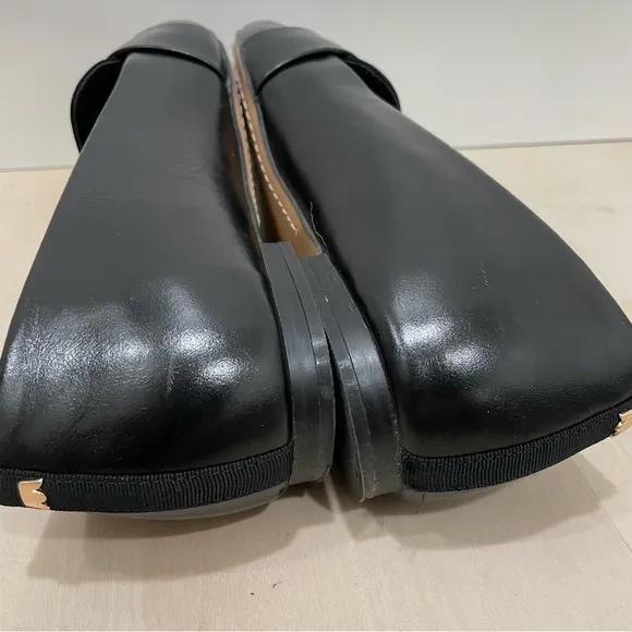 Birdies Blackbird Flats Women's Size 9.5 Black Quilted Licorice Leather
