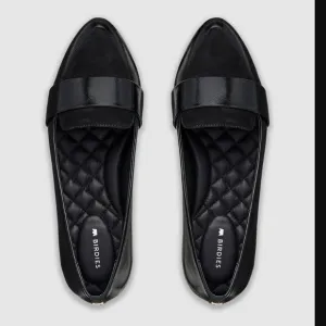 Birdies Blackbird Flats Women's Size 9.5 Black Quilted Licorice Leather