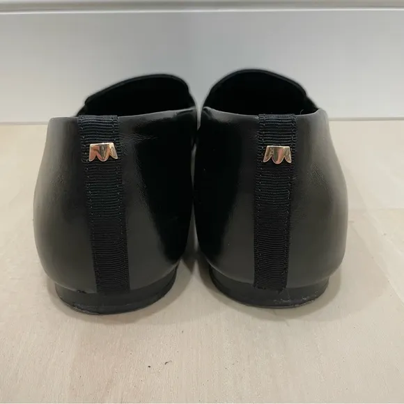 Birdies Blackbird Flats Women's Size 9.5 Black Quilted Licorice Leather