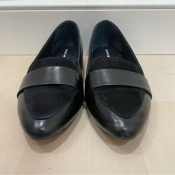 Birdies Blackbird Flats Women's Size 9.5 Black Quilted Licorice Leather