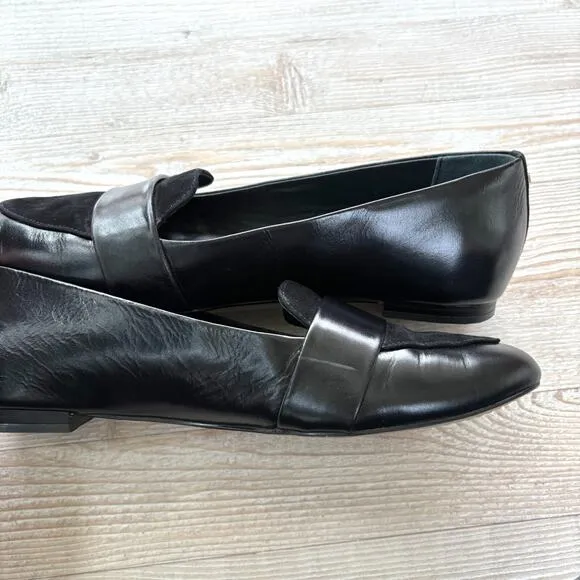 Birdies The Blackbird Timeless Black Leather Loafer | Size 9.5