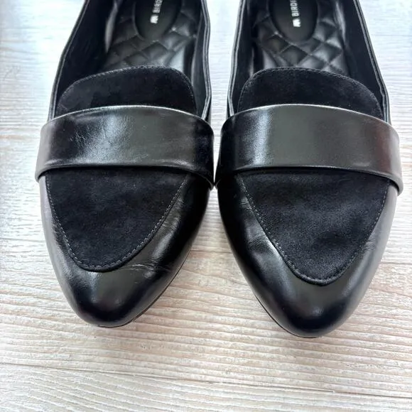Birdies The Blackbird Timeless Black Leather Loafer | Size 9.5